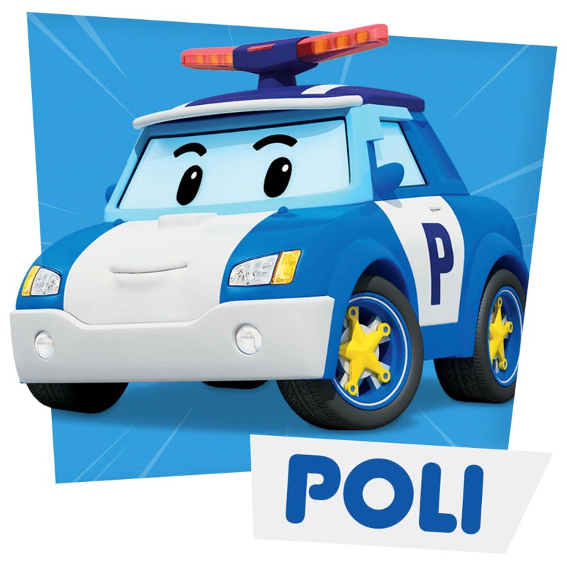 Robocar Poli DIE-CAST Poli Police Car â€“ Metal Vehicle Toy for Toddlers | Birthday & Party Gift for Boys & Girls Ages 1â€“5 - Image 2